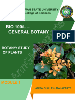 Module 1-Botany Study of Plants