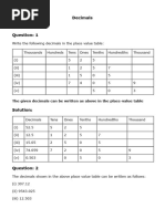 7 - Decimals