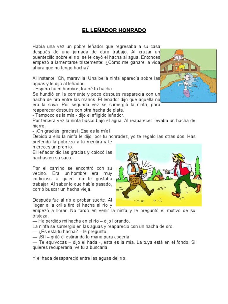 El leñador honrado original Ocio