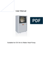 EVI Air To Water Heat Pump Instruction