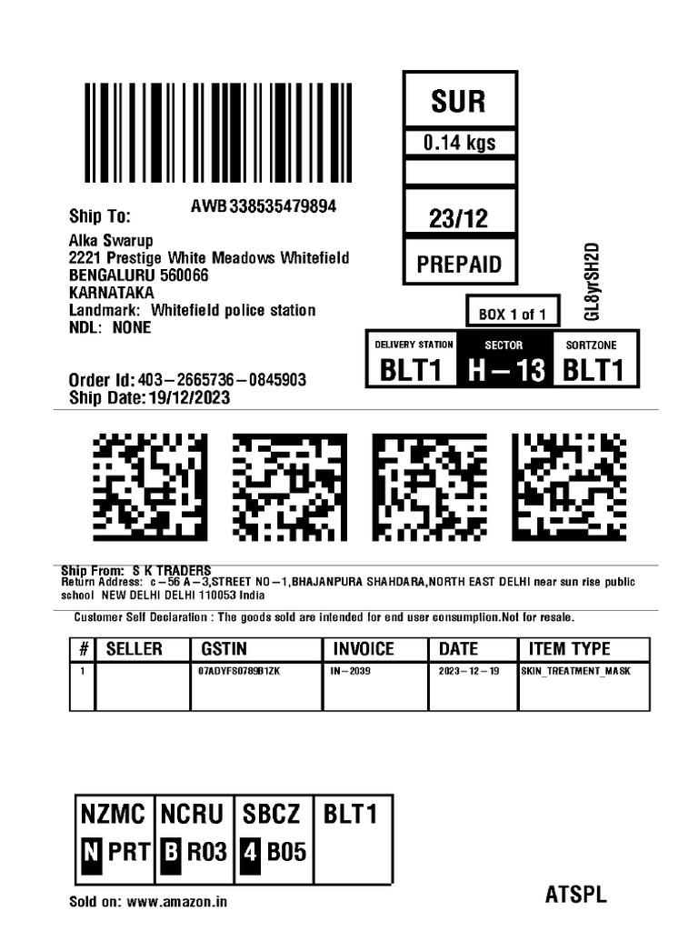 76712302339019710 | PDF | Invoice | Taxes