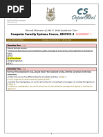 CSS Assignment One Solutions