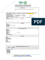 Ficha de Indetificação Docente Do Sistema Lyceum