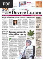 Dexter Leader Front Page Oct. 20, 2011