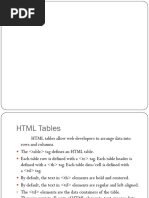 HTML Table 1