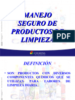 Manejo de Productos de Limpieza