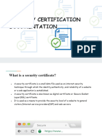 Module 9 - 3 Security Certification Documentation