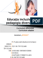 Adaptarea La Scoala A Copiilor Cu Cerinte Educationale Speciale