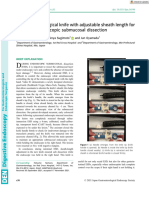 Digestive Endoscopy - 2021 - Nomura - Novel Electrosurgical Knife With Adjustable Sheath Length For Colorectal Endoscopic