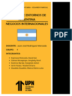 Informe de Argentina