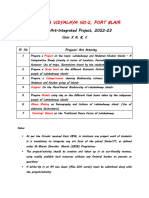 Class X - Art Integrated Activity For Social Science