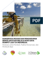 Konservasi Pesisir Dan Penghidupan Rumput Laut