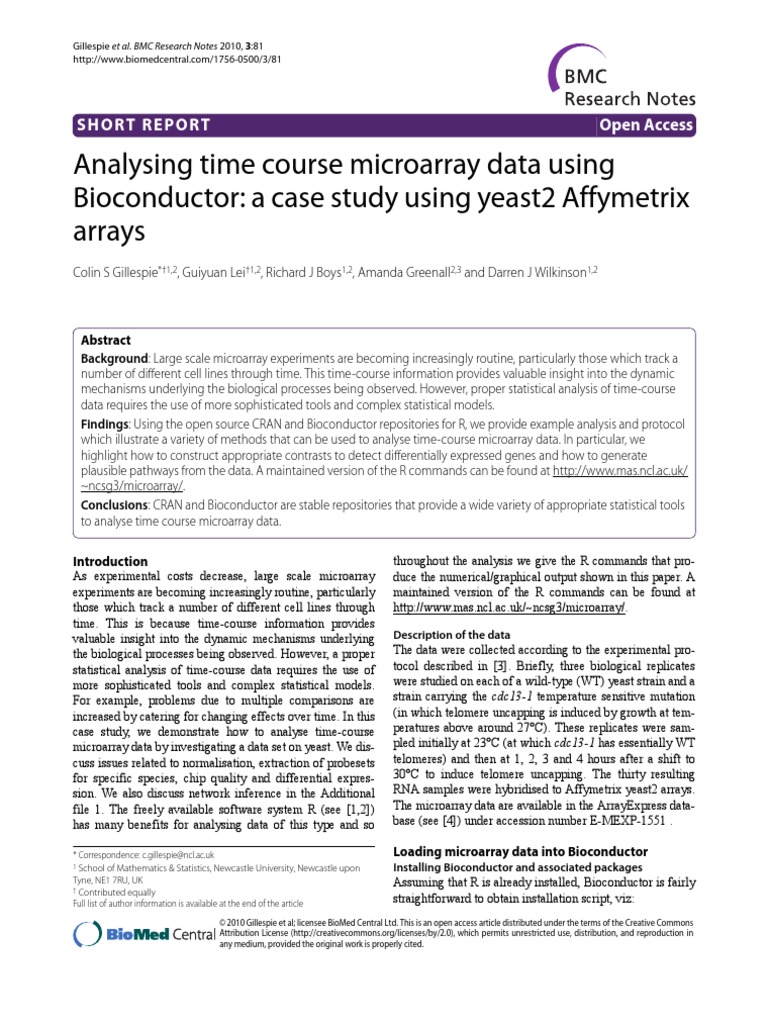 Time Course | PDF