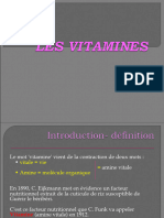 Les Vitamines