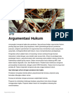 Argumentasi Hukum