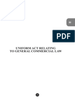 OHADA Uniform Act 1997 Commercial Law