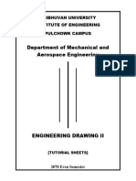 Tutorial Sheet Drawing II - IOE