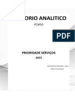 Relatorio Analitico Prioridade Serviços