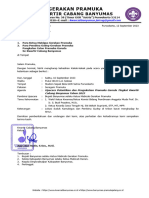 Undangan Pelantikan Pramuka Garuda, 16 September 2023 - Kamabigus Dan Pembina