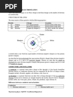 S.4 Physics - Electrostatics -- O-Level Notes