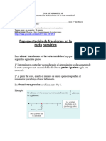 Fracciones en Recta PDF