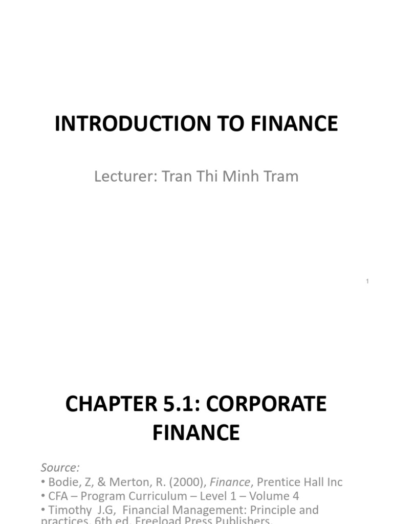 Corporate Finance Fundamentals Guide | PDF | Limited Liability Company ...