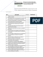 PRÁCTICA 4. NORMA ISO 9001, NORMAS OSHA y SISTEMA HACCP