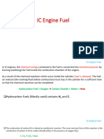 IC Engine Fuel