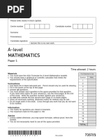 7357 1 QP Mathematics A 7jun22 PM