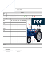 CHECK LIST Tractor