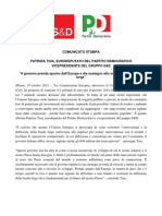 “Il governo prenda spunto dall’Europa e dia sostegno allo sviluppo della banda larga”