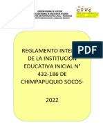 Reglamento Interno 2022