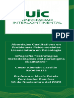 Act 2.2 - Aleman - Castillo - Infografia - "Estrategias Metodológicas - Del - Paradigma - Cualitativo"