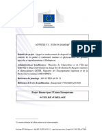 ANNEXE C1: Fiche de Jumelage