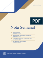 Nota Semanal Perú