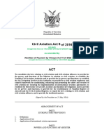 Civil Aviation Act 6 of 2016
