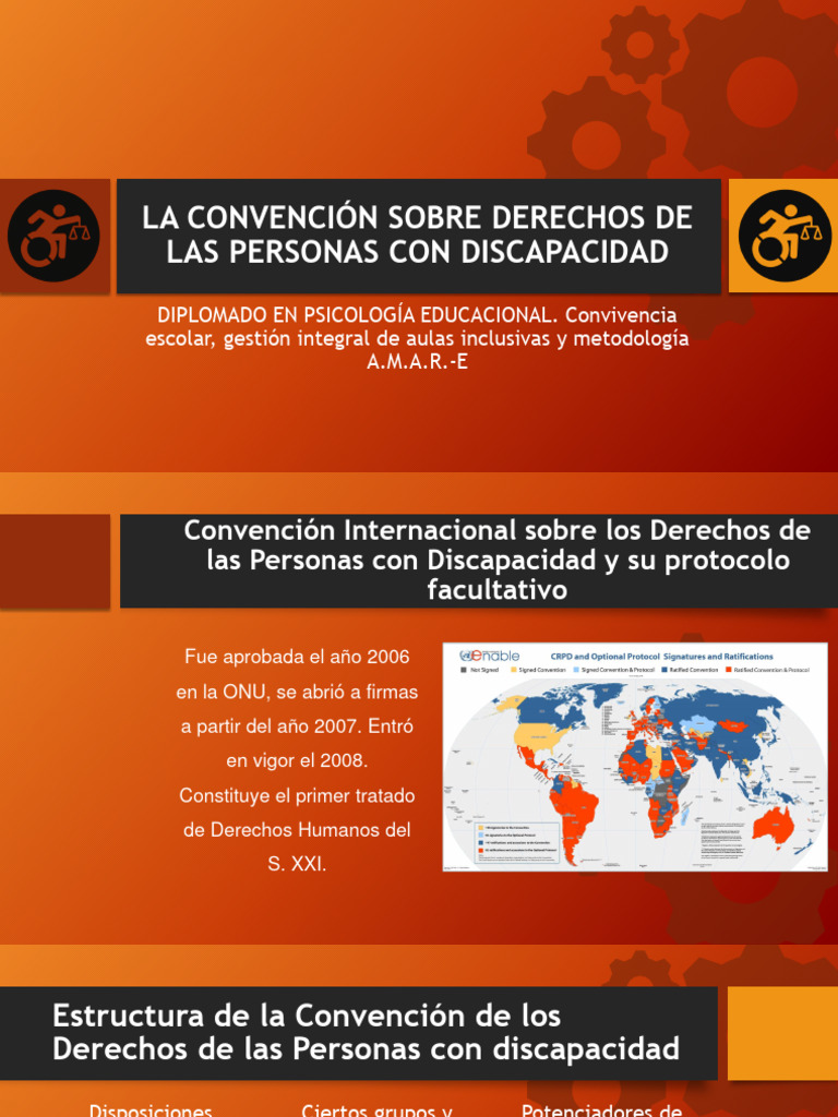 Convención Sobre Derechos de Las Personas Con Discapacidad | PDF ...