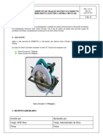 PTS - 23 Uso Correcto de Herramientas Electrica (Sierra Circular)