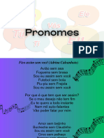 Pronomes 7º Ano