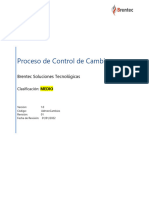 Proceso de Control de Cambios - IP