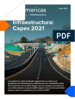 Infraestructura Capex 2021