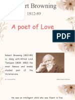 Robert Browning Biography