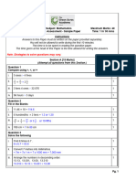 Green Acres - STD 5 (2023-24) - Sem 1 (Sample Paper) (S&a)