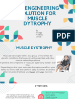 Bioengineering Solution For Muscle Dytrophy