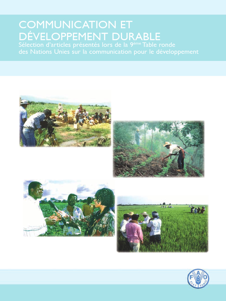 Communication Pour Le Développement Durable | PDF | la communication ...