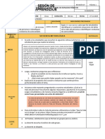 Sesión de Aprendizaje 7