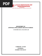 CCS334 - Bda Lab Manual | PDF | Apache Hadoop | Engineering