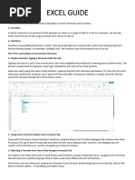 Excel Guide