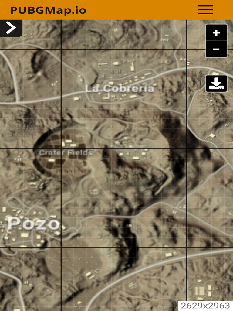 PUBG Interactive Map - Miramar | PDF