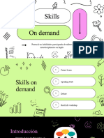 Skills On Demand: Potenciá Tus Habilidades Participando de Talleres Interdisciplinarios en Inglés